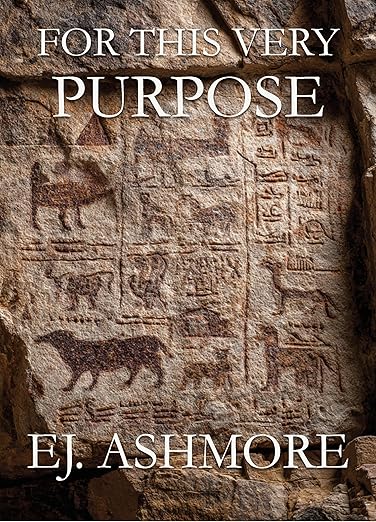 Book cover showing ancient hieroglyphics chiseled into stone wall